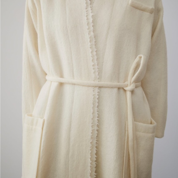 NWT Manteco Wool Coat ZW Collection - Picture 4 of 12